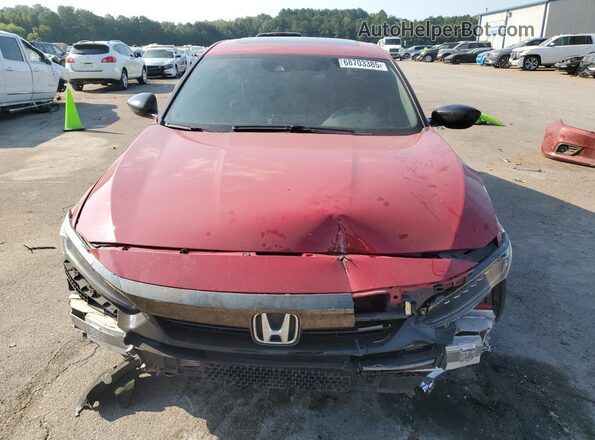 1HGCV2F39MA013178 2021 HONDA ACCORD Red Вид спереду