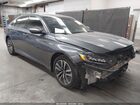 2021 Honda Accord Hybrid   Gray vin: 1HGCV3F16MA000392