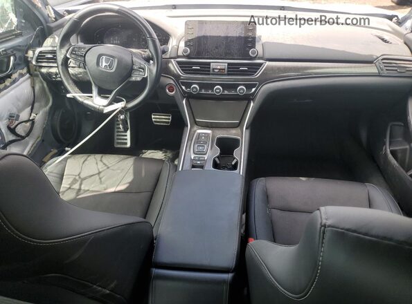 1HGCV3F26NA038313 2022 HONDA ACCORD Серый Вид панели приборов