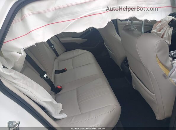 1HGCV3F57JA016504 2018 HONDA ACCORD HYBRID Белый Вид наклейки с VIN-кодом