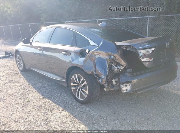 1HGCV3F5XMA005002 2021 HONDA ACCORD HYBRID Gray Tył lewy