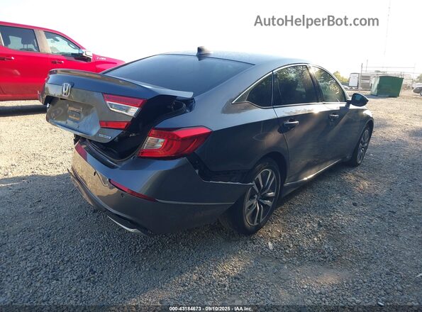 1HGCV3F5XMA005002 2021 HONDA ACCORD HYBRID Gray Tył prawy