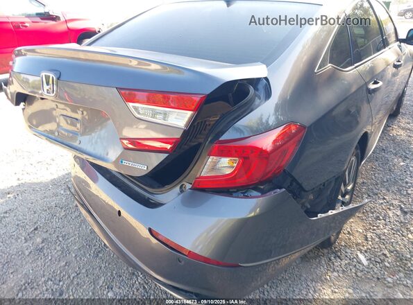 1HGCV3F5XMA005002 2021 HONDA ACCORD HYBRID Gray 