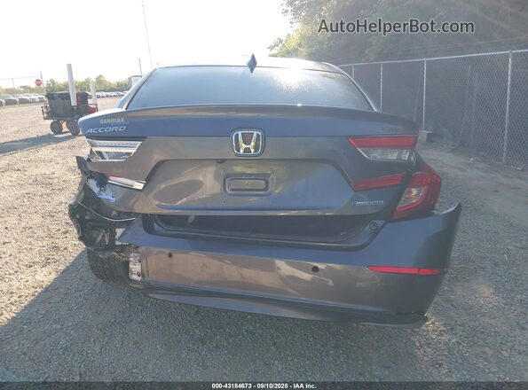 1HGCV3F5XMA005002 2021 HONDA ACCORD HYBRID Gray 