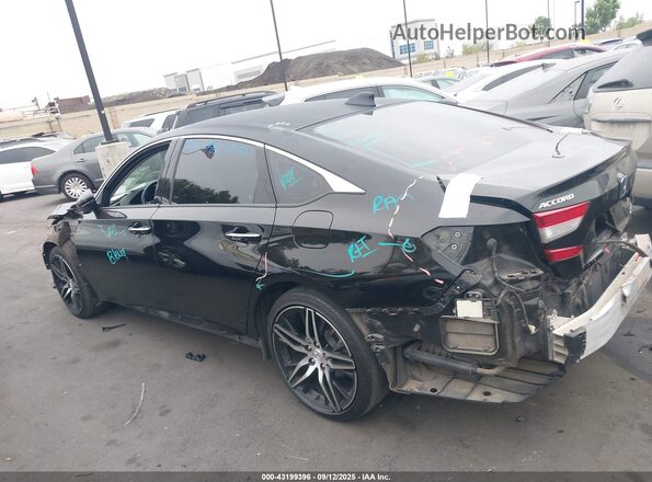 1HGCV3F9XNA015789 2022 HONDA ACCORD HYBRID Черный 
