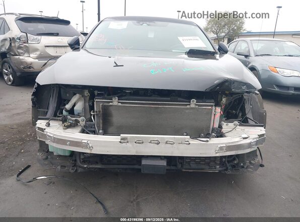 1HGCV3F9XNA015789 2022 HONDA ACCORD HYBRID Черный Вид спереди
