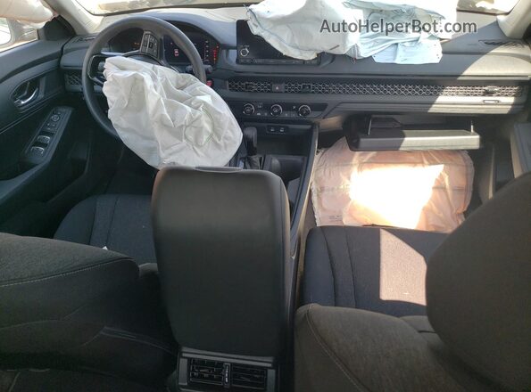 1HGCY1F2XSA020002 2025 HONDA ACCORD Charcoal Vista del salpicadero