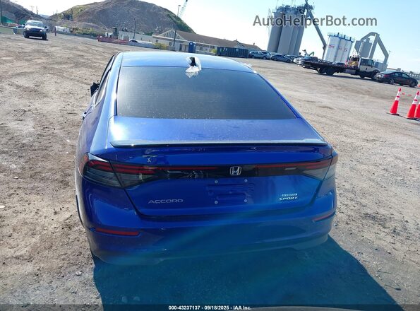 1HGCY2F52RA068040 2024 HONDA ACCORD HYBRID Синий 