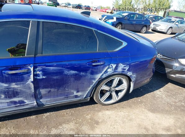 1HGCY2F52RA068040 2024 HONDA ACCORD HYBRID Синий Вид панели приборов