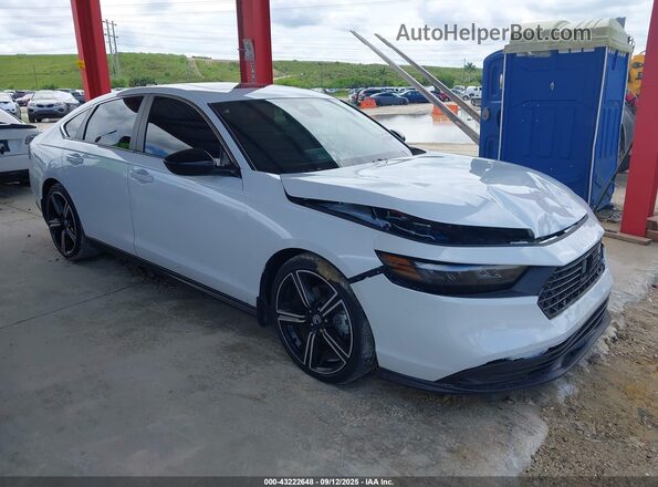 1HGCY2F55PA058406 2023 HONDA ACCORD Белый Передняя правая четверть