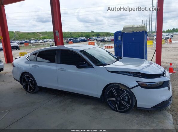 1HGCY2F55PA058406 2023 HONDA ACCORD Белый Вид задней части салона