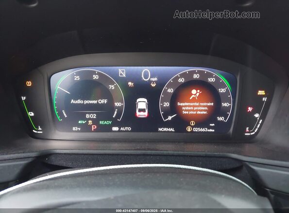 1HGCY2F56SA017761 2025 HONDA ACCORD HYBRID Gray უკანა სავარძლების ხედი