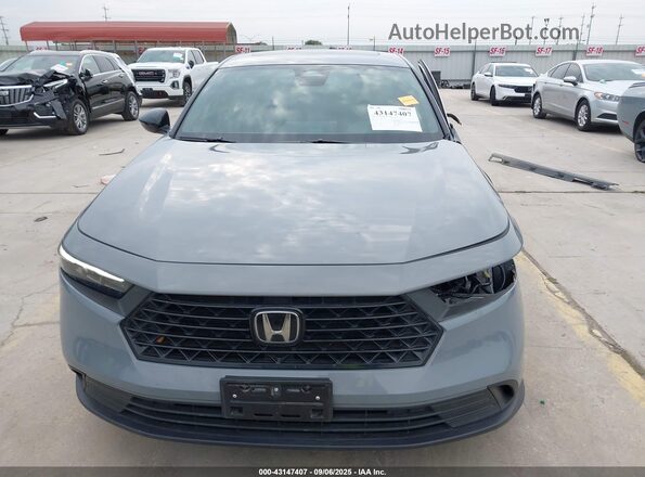 1HGCY2F56SA017761 2025 HONDA ACCORD HYBRID Gray უკანა სალონის ხედი