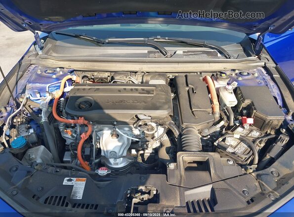 1HGCY2F59PA068436 2023 HONDA ACCORD HYBRID Синий Вид сзади