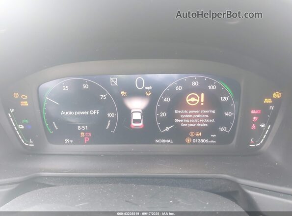 1HGCY2F5XRA046092 2024 HONDA ACCORD HYBRID Silver Вид задніх сидінь