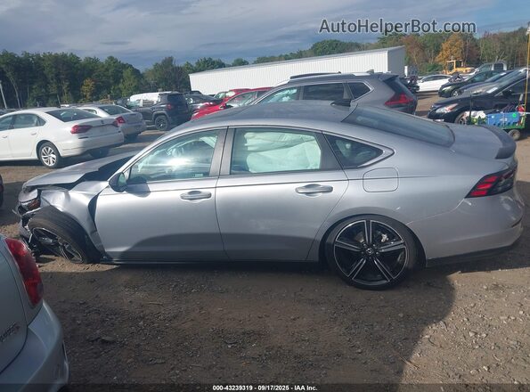 1HGCY2F5XRA046092 2024 HONDA ACCORD HYBRID Silver Панорамний вид салону 360°