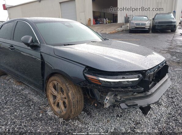 1HGCY2F66SA009216 2025 HONDA ACCORD HYBRID Black Widok z przodu
