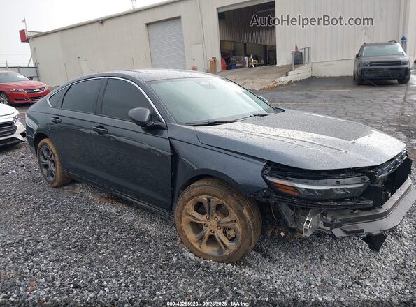 1HGCY2F66SA009216 2025 HONDA ACCORD HYBRID Black Przód prawy