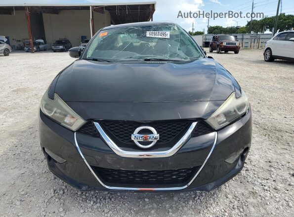 1N4AA6AP0JC366613 2018 NISSAN MAXIMA Black Вид спереду