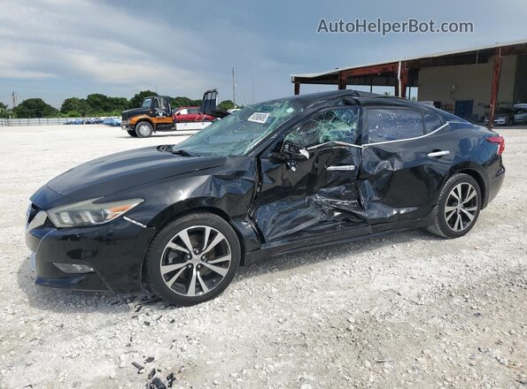 1N4AA6AP0JC366613 2018 NISSAN MAXIMA Black Передня ліва чверть