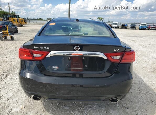 1N4AA6AP0JC366613 2018 NISSAN MAXIMA Black Вид ззаду