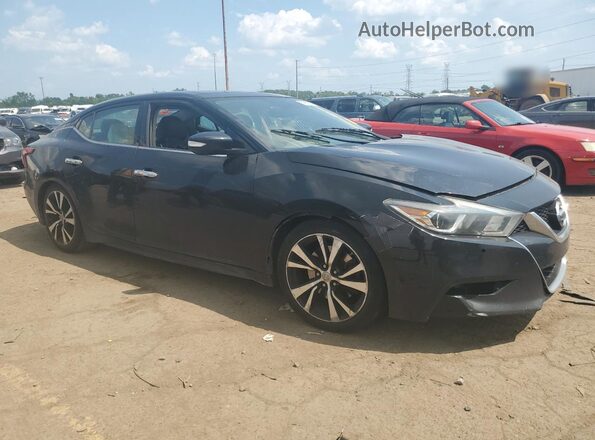 1N4AA6AP0JC374176 2018 NISSAN MAXIMA Black Delantero derecho