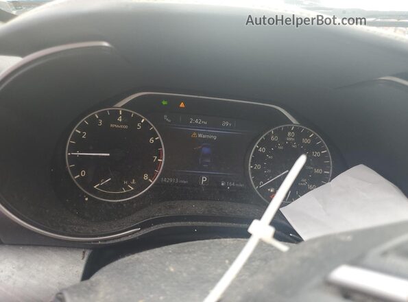 1N4AA6AP0JC374176 2018 NISSAN MAXIMA Black Vista del cuadro de instrumentos