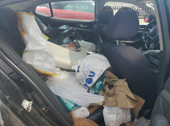 1N4AA6AP0JC374176 2018 NISSAN MAXIMA Black Vista de los asientos traseros