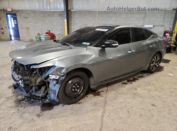 1N4AA6AP2JC373532 2018 NISSAN MAXIMA Gray Przód lewy