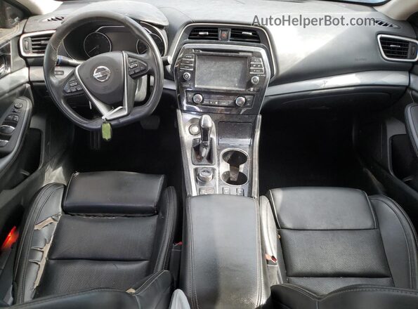 1N4AA6AP2JC373532 2018 NISSAN MAXIMA Gray Widok deski rozdzielczej