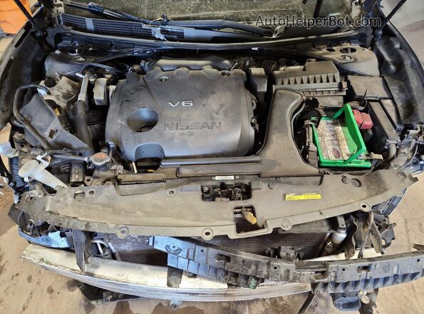 1N4AA6AP2JC373532 2018 NISSAN MAXIMA Gray Widok wnętrza z tyłu