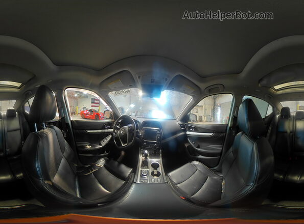 1N4AA6AP2JC373532 2018 NISSAN MAXIMA Gray Widok wnętrza 360 stopni