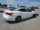 2018 Nissan Maxima 3.5s White vin: 1N4AA6AP2JC405010