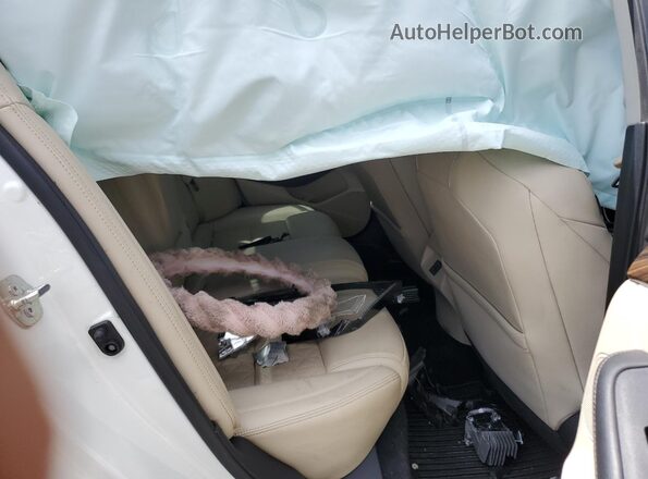 1N4AA6AP2JC405010 2018 NISSAN MAXIMA White Vista de los asientos traseros