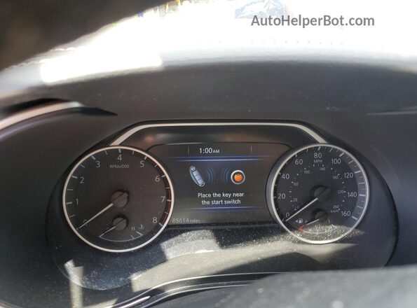 1N4AA6AP2JC405010 2018 NISSAN MAXIMA White Vista del cuadro de instrumentos