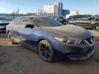 2018 Nissan Maxima 3.5s Синий vin: 1N4AA6AP3JC368176