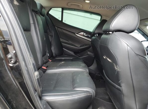 1N4AA6AP3JC383518 2018 NISSAN MAXIMA Black უკანა სავარძლების ხედი