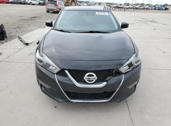 1N4AA6AP3JC383518 2018 NISSAN MAXIMA Black წინა ხედი