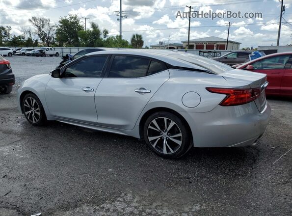 1N4AA6AP4JC360460 2018 NISSAN MAXIMA Silver Tył lewy