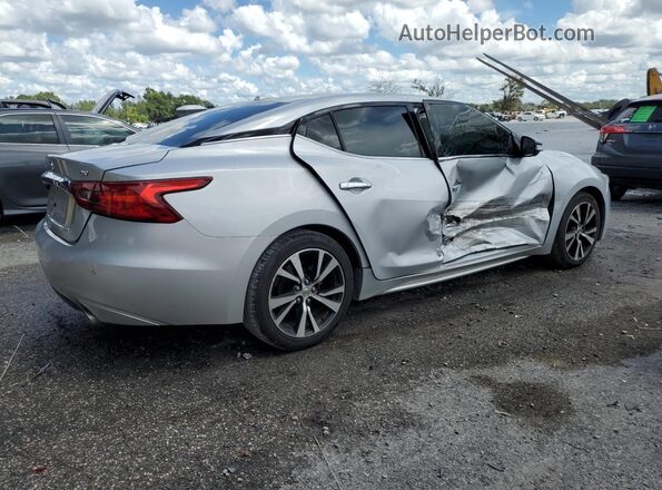 1N4AA6AP4JC360460 2018 NISSAN MAXIMA Silver Tył prawy