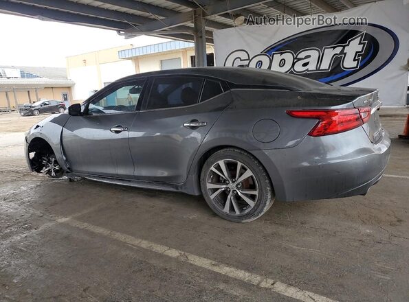 1N4AA6AP4JC373547 2018 NISSAN MAXIMA Серый Задняя левая четверть