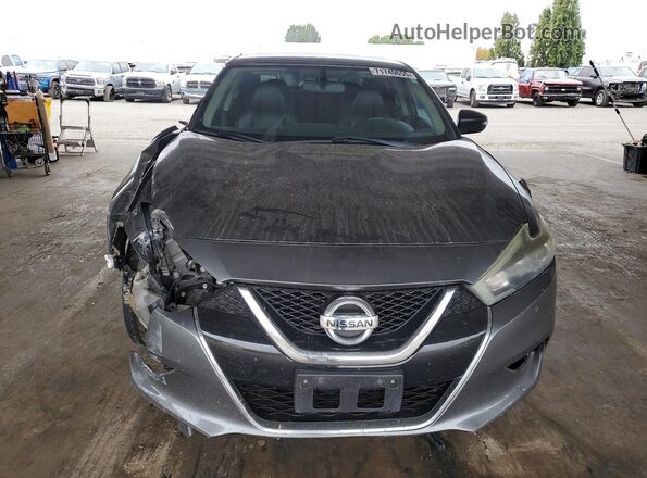 1N4AA6AP4JC373547 2018 NISSAN MAXIMA Серый Вид спереди