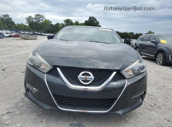 1N4AA6AP4JC407812 2018 NISSAN MAXIMA Черный Вид спереди