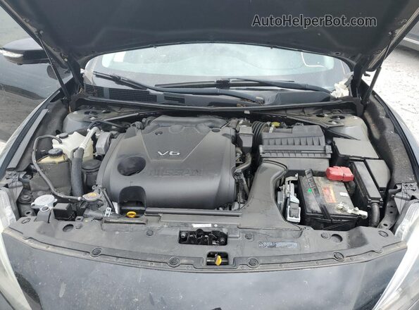 1N4AA6AP4JC407812 2018 NISSAN MAXIMA Черный Вид задней части салона