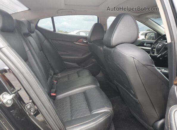 1N4AA6AP4JC407812 2018 NISSAN MAXIMA Черный Вид задних сидений