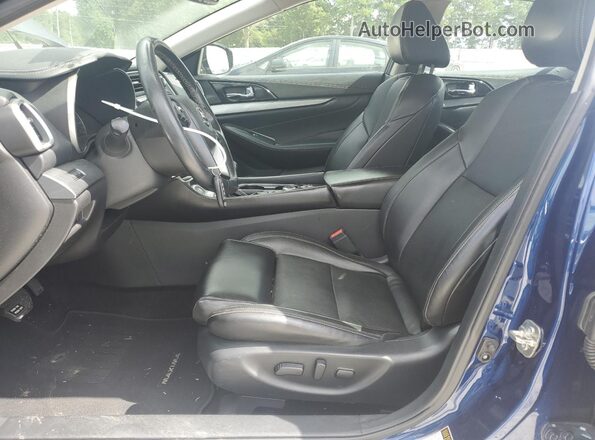 1N4AA6AP5JC361133 2018 NISSAN MAXIMA Синий Вид салона спереди