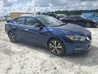 2018 Nissan Maxima 3.5s Синий vin: 1N4AA6AP5JC361133