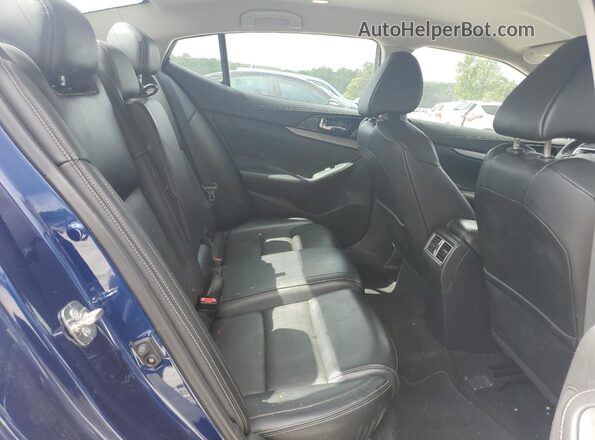 1N4AA6AP5JC361133 2018 NISSAN MAXIMA Синий Вид задних сидений