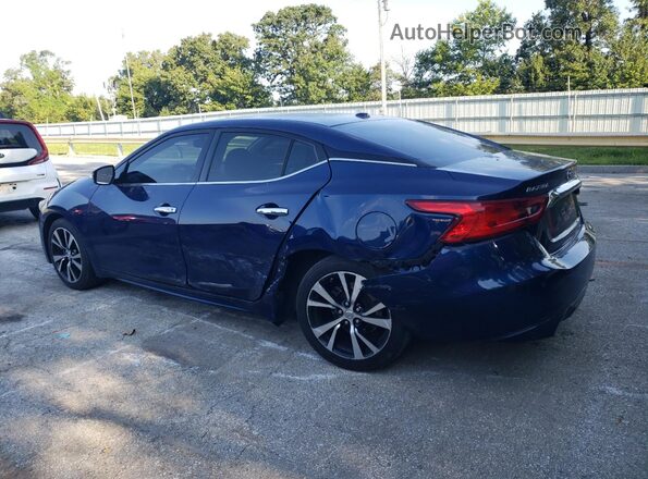 1N4AA6AP5JC369295 2018 NISSAN MAXIMA Blue Tył lewy
