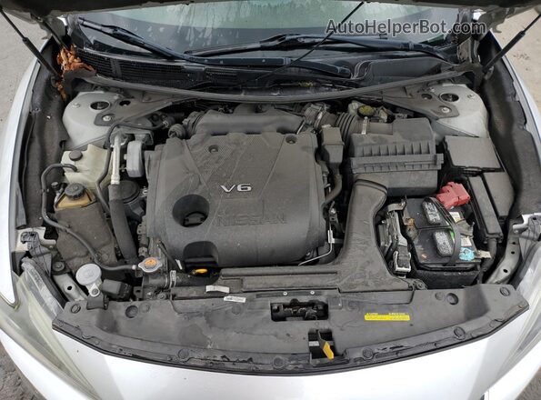 1N4AA6AP5JC378174 2018 NISSAN MAXIMA Silver Вид задньої частини салону